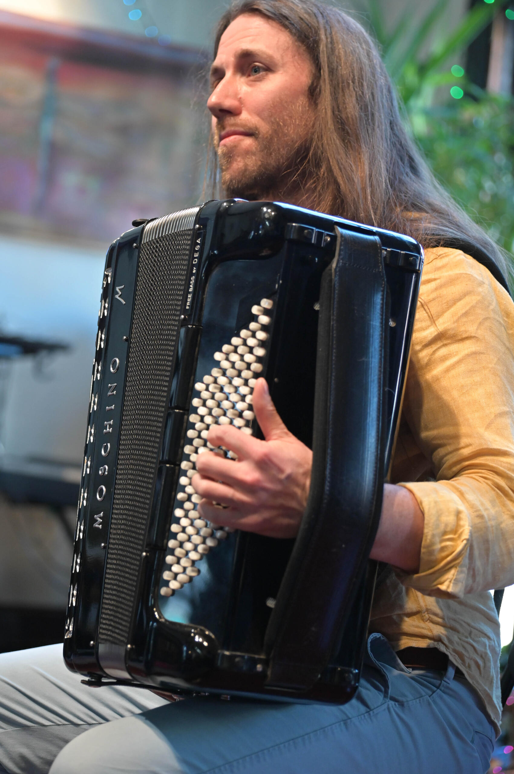 Dallas Vietty playing accordion